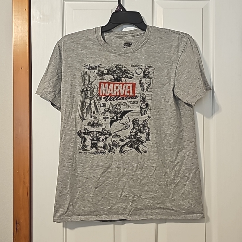 Marvel Villians tshirt (Marvel Collector Corp)